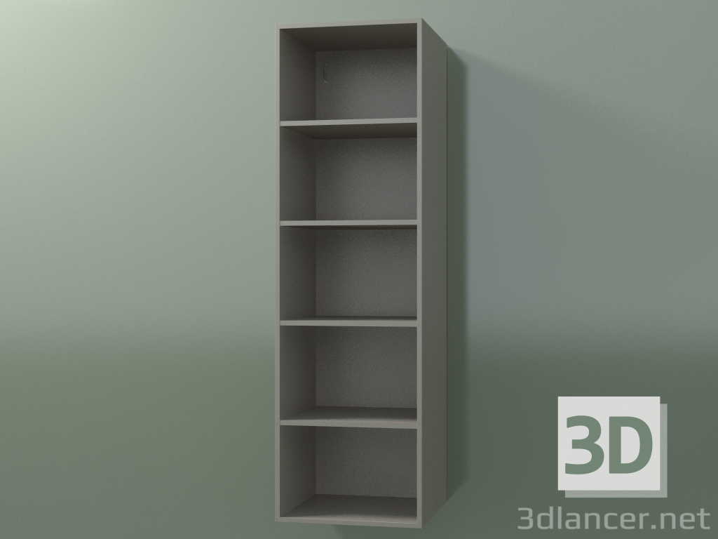 3d model Wall tall cabinet (8DUBDD01, Clay C37, L 36, P 36, H 120 cm) - preview