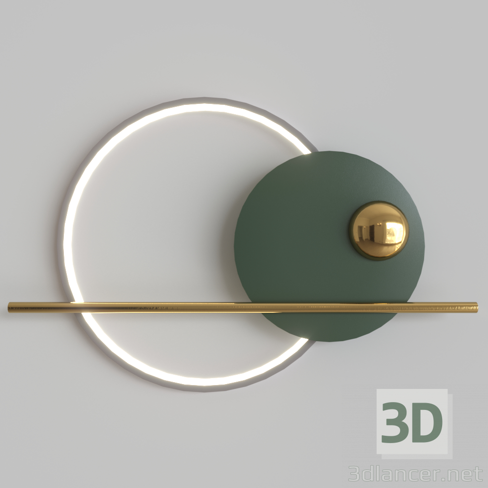 3D modeli Ridn Yeşil 40.6195 - önizleme
