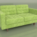 3d model Double sofa Cosmo (Green velvet) - preview
