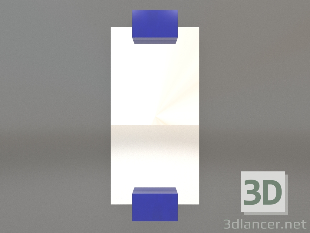 3D Modell Spiegel ZL 07 (500х1150, blau) - Vorschau