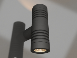 Lampe LGD-RAY-WALL-TWIN-R46-2x3W Warm3000 (GR, 24 Grad, 230V)