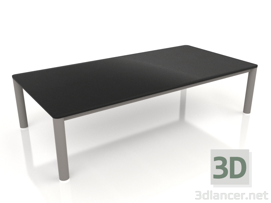 modello 3D Tavolino 70×140 (Grigio quarzo, DEKTON Domoos) - anteprima