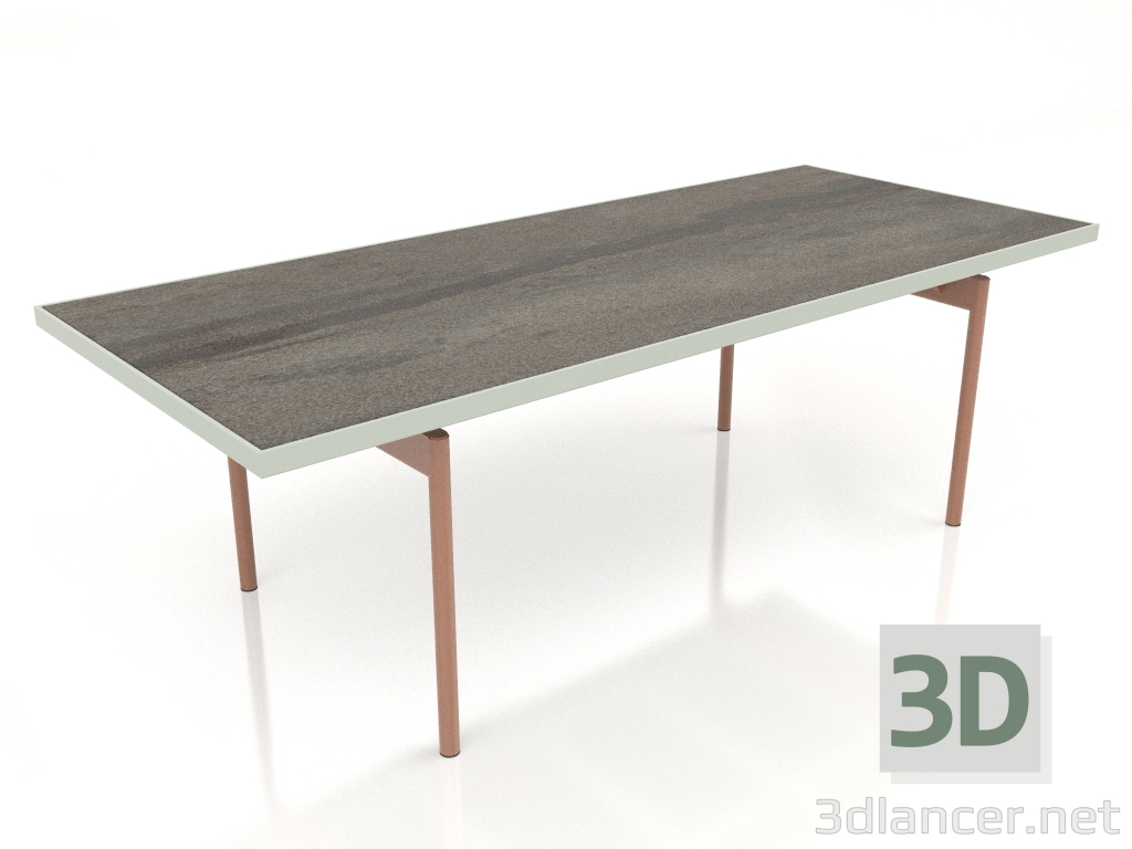3d модель Стол обеденный (Cement grey, DEKTON Radium) – превью