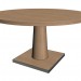 3d model 9611 dining table - preview
