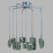 3d model Hanging lamp Ricciolo MD 7124-9A - preview