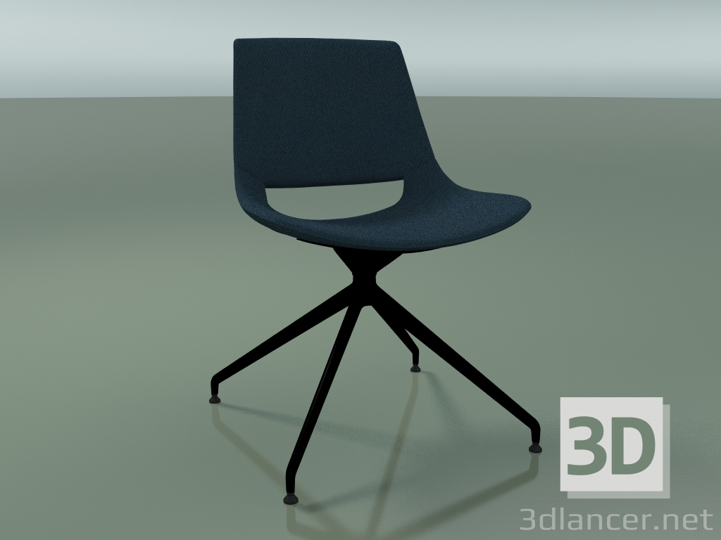 3d model Chair 1215 (rotating flyover, fabric upholstery, V39) - preview
