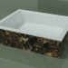 3D modeli Tezgah üstü lavabo (01R131301, Emperador M06, L 60, P 48, H 16 cm) - önizleme