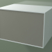 3D Modell Box (8AUCCB03, Gletscherweiß C01, HPL P04, L 72, P 50, H 48 cm) - Vorschau
