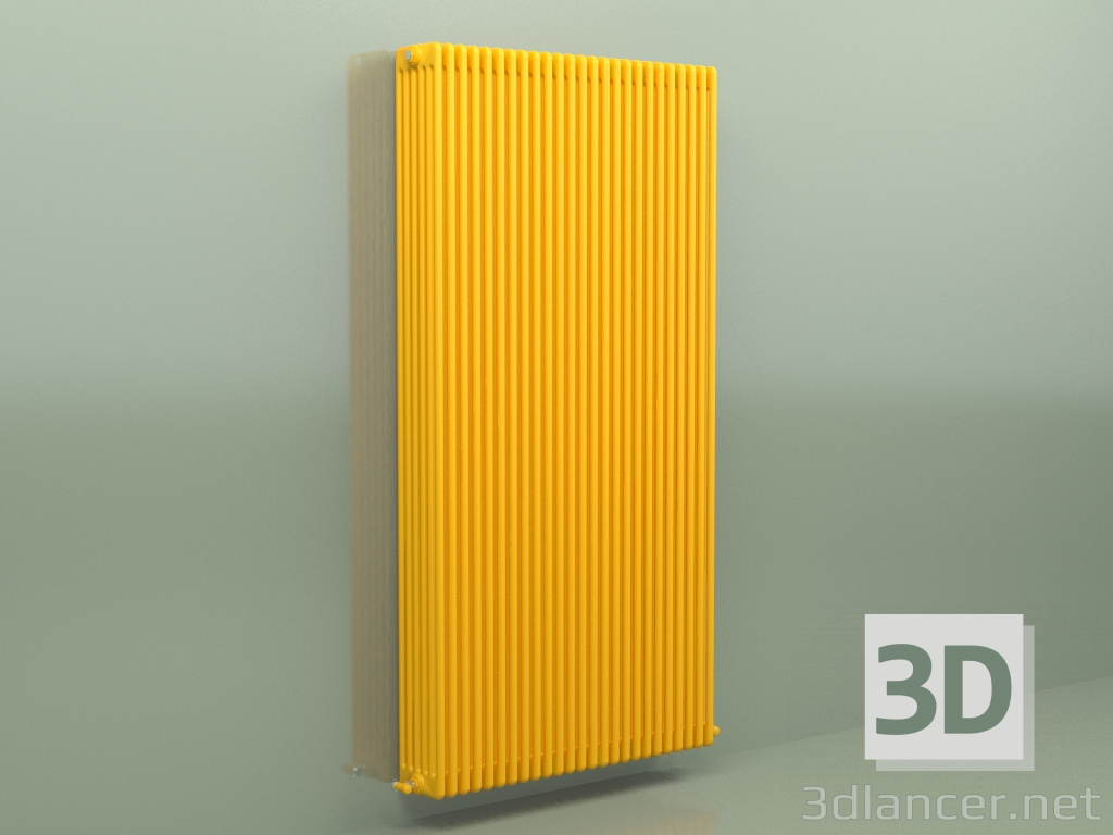 modèle 3D Radiateur TESI 6 (H 2200 25EL, jaune melon - RAL 1028) - preview