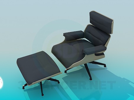 3d model Armchair - preview 3d model Armchair - preview