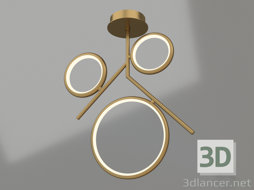 3d model Ceiling chandelier (6581) - preview
