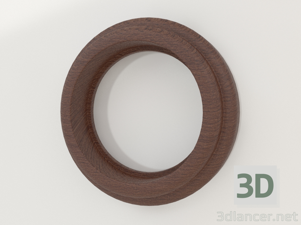 3d model Frame for 1 post Legend (Italian walnut) - preview