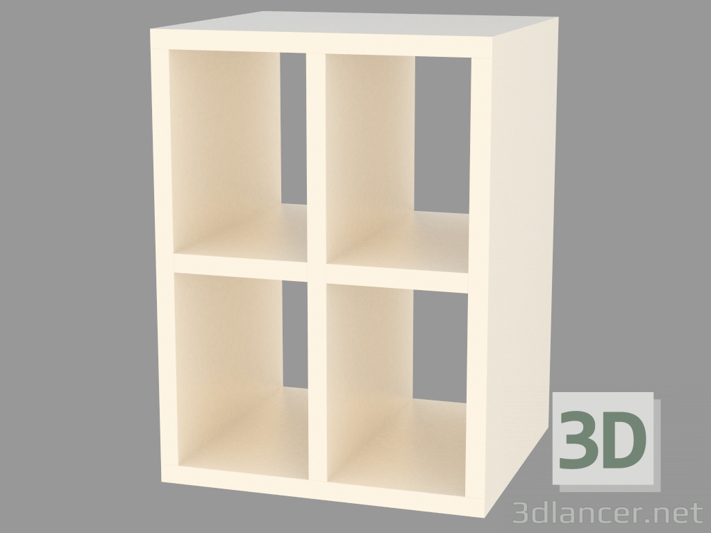 3D modeli Kitaplık KMTOD - önizleme