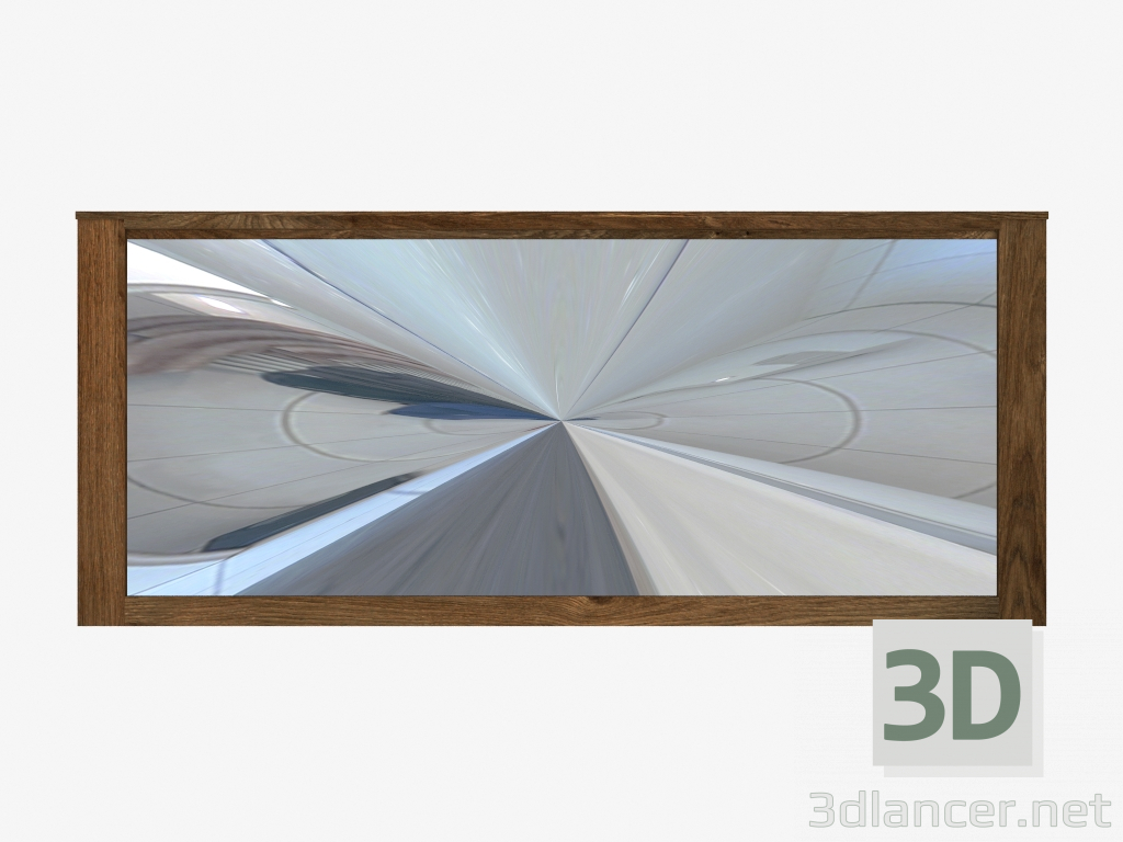 3d модель Дзеркало (164 x 70 x 4,5 cm) – превью