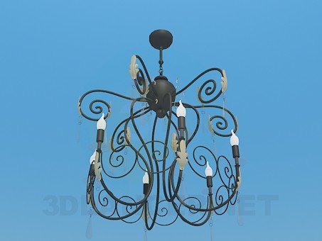 modelo 3D lustre - escuchar modelo 3D lustre - escuchar