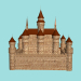 modèle 3D de Château-forteresse de conte de fées. acheter - rendu