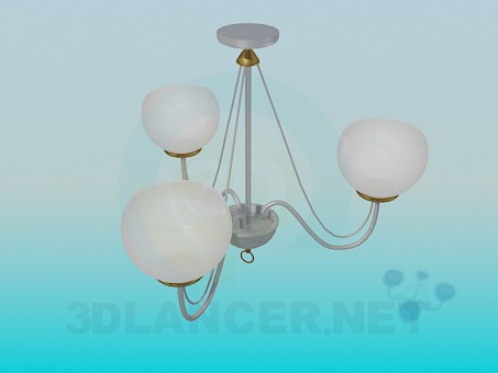 modello 3D Lampadario classico - anteprima