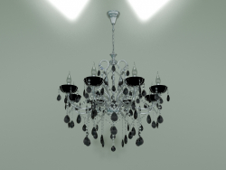 Suspension chandelier 3108-8 (chrome smoked crystal Strotskis)