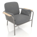 3d model Armchair (Quartz gray) - preview