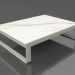 modèle 3D Table basse 120 (DEKTON Aura, Gris ciment) - preview