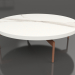 modèle 3D Table basse ronde Ø120 (Gris agate, DEKTON Aura) - preview