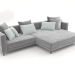 3d model Sofa Carol 3060 x 1080 (Gallardo 29) - preview