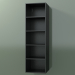 3d model Wall tall cabinet (8DUBDD01, Deep Nocturne C38, L 36, P 36, H 120 cm) - preview