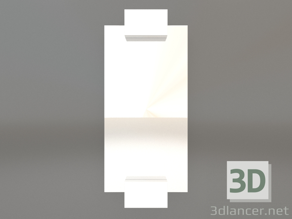 modèle 3D Miroir ZL 07 (500х1150, blanc) - preview