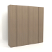 3d модель Шкаф MW 01 wood (2700х600х2800, wood grey) – превью