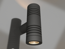 Lampe LGD-RAY-WALL-TWIN-R46-2x3W Day4000 (GR, 24 Grad, 230V)