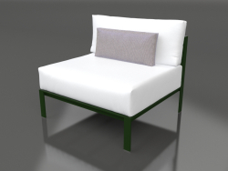 Sofa module, section 3 (Bottle green)