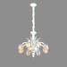 3d model Chandelier A9130LM-8WH - preview