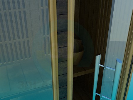 3d model Sauna - preview 3d model Sauna - preview