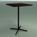modèle 3D Table carrée 5569 (H 105,5 - 70x70 cm, Wengé, V39) - preview