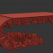 3d model Table Сyberpunk - preview