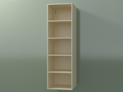 Wall tall cabinet (8DUBDD01, Bone C39, L 36, P 36, H 120 cm)