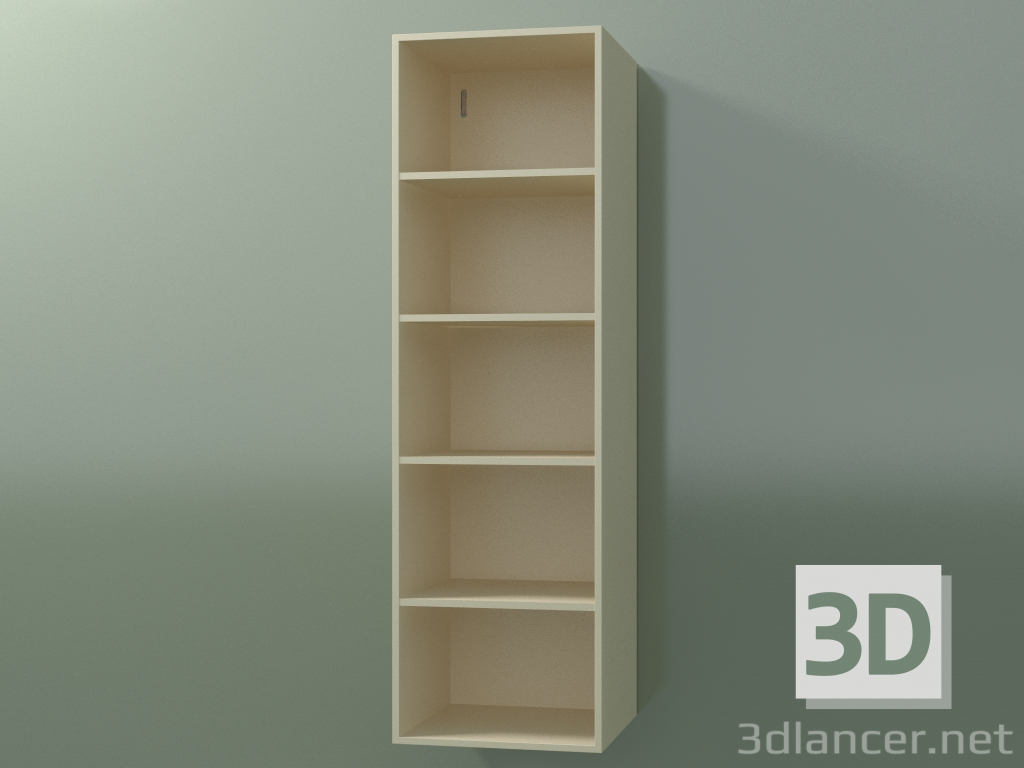 3D modeli Boy dolabı (8DUBDD01, Bone C39, L 36, P 36, H 120 cm) - önizleme