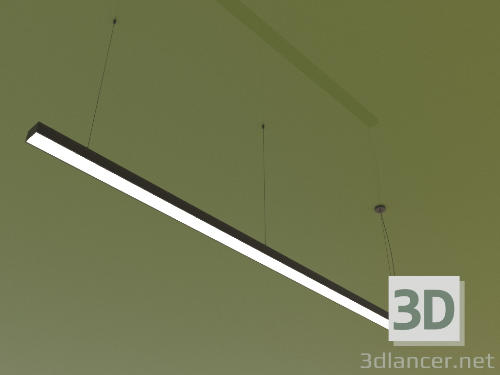 modello 3D Corpo illuminante LINEAR P4673 (2250 mm) - anteprima