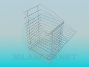 Shopping cart-stand for office supplies