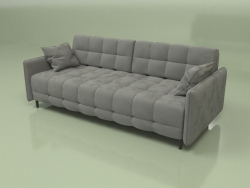 Sofá lineal en color gris