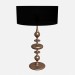 3d model Table lamp Ceramic lamp in copper leaf - preview