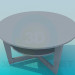 3d model round table - preview