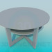 3d model round table - preview