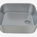 3d model Steel kitchen sink Arabeska (ZAA-010C 95934) - preview