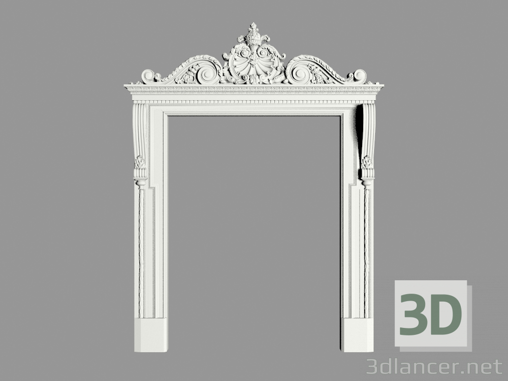 3D modeli Portal 1 - önizleme