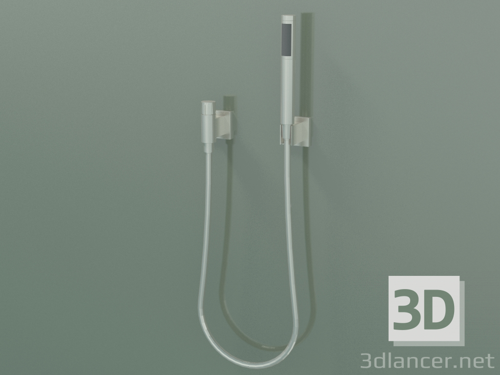 modèle 3D Set de douchette à main avec couvercles séparés (27809980-060010) - preview