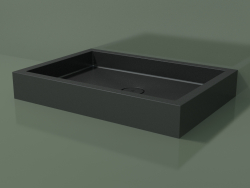 Shower tray Alto (30UA0118, Deep Nocturne C38, 100x70 cm)