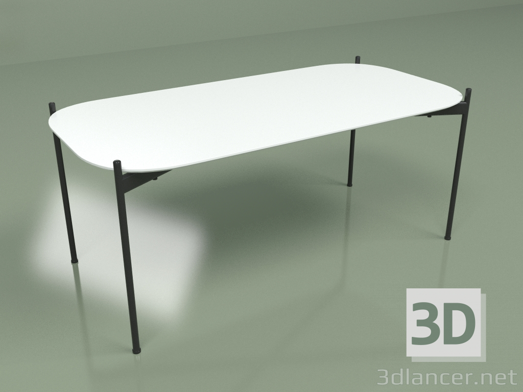 modello 3D Tavolino Lindholm lunghezza 100 - anteprima