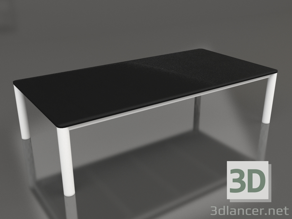 Modelo 3d Mesa de centro 70×140 (Branco, DEKTON Domoos) - preview