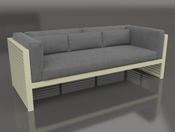 3-seater sofa (Gold)